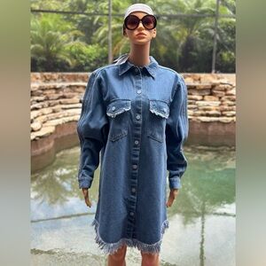 ADIDAS ORIGINALS x KSENIASCHNAIDER FRINGED SHIRT DREAS II5712 (S)